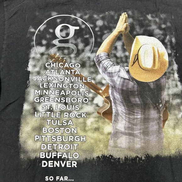 Garth Brooks Retro Graphic Print Concert T-Shirt Size Medium - Picture 4 of 5